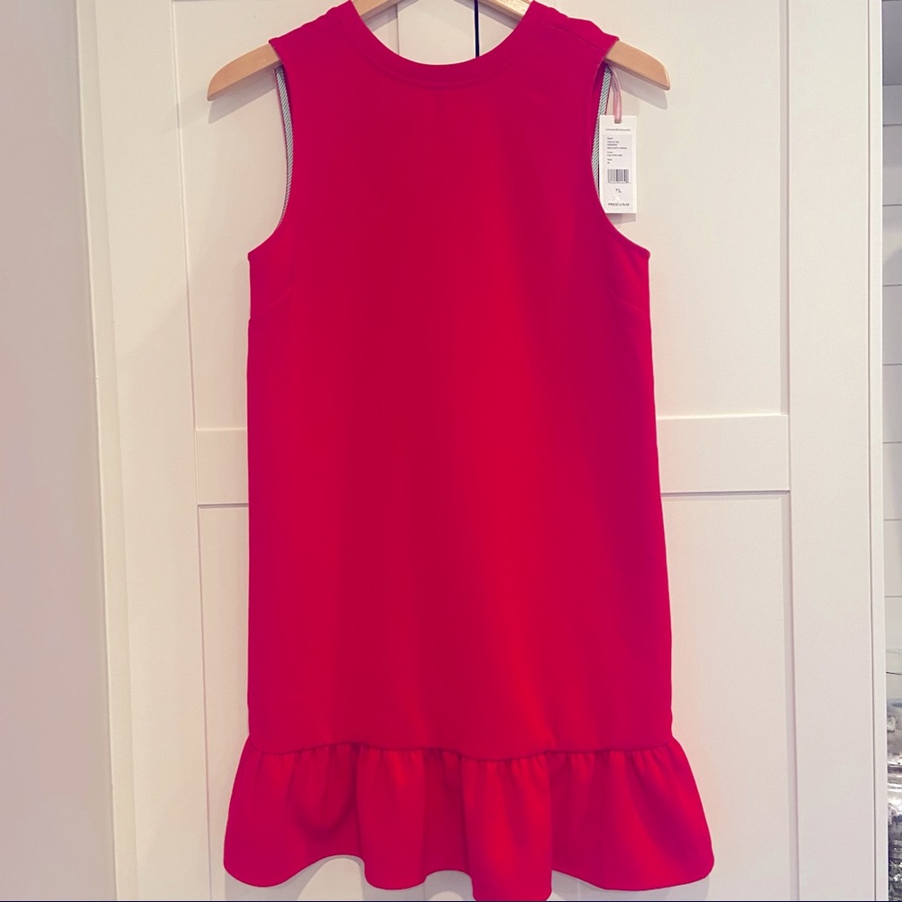 Vineyard Vines red party dress, girl’s size XL